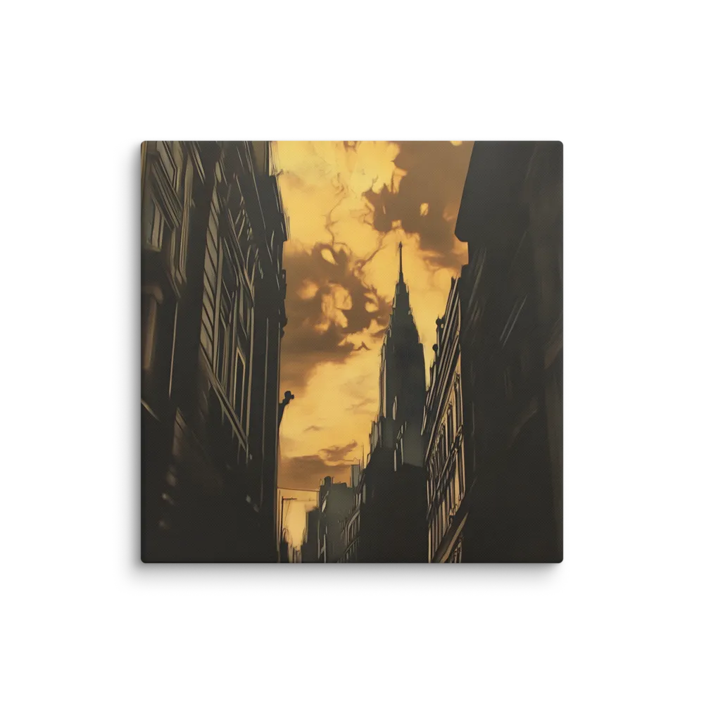The Twilight Streets | Canvas | 37″×37″