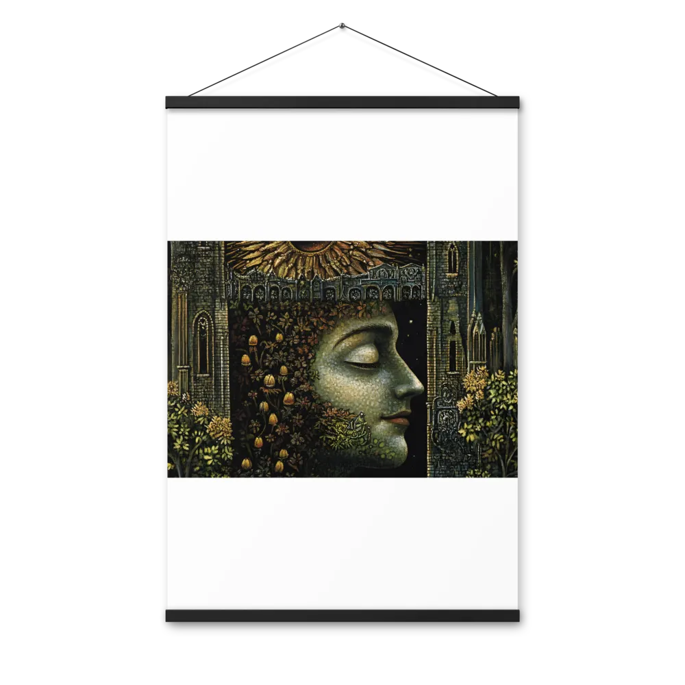 Nature’s Embrace: The Infinite Connection | Poster With Black Wood Hanger | 24″×36″