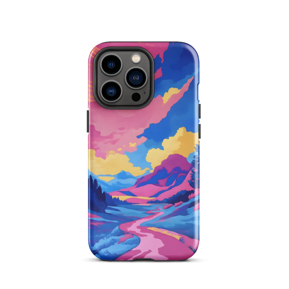 Dreamscape: The Serene River | Phone Case |  13 Pro | Tough Case | Glossy