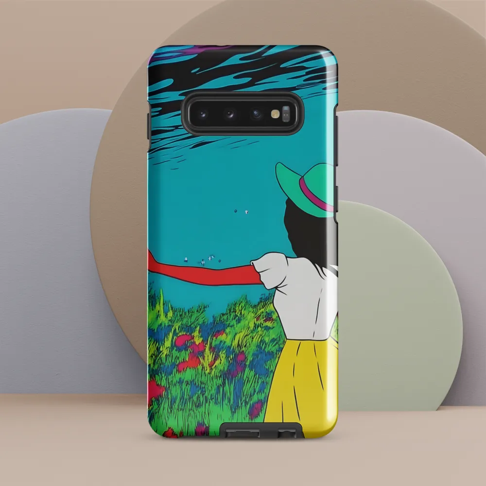 Whimsical Encounter | Phone Case |  S10 Plus | Tough Case | Glossy