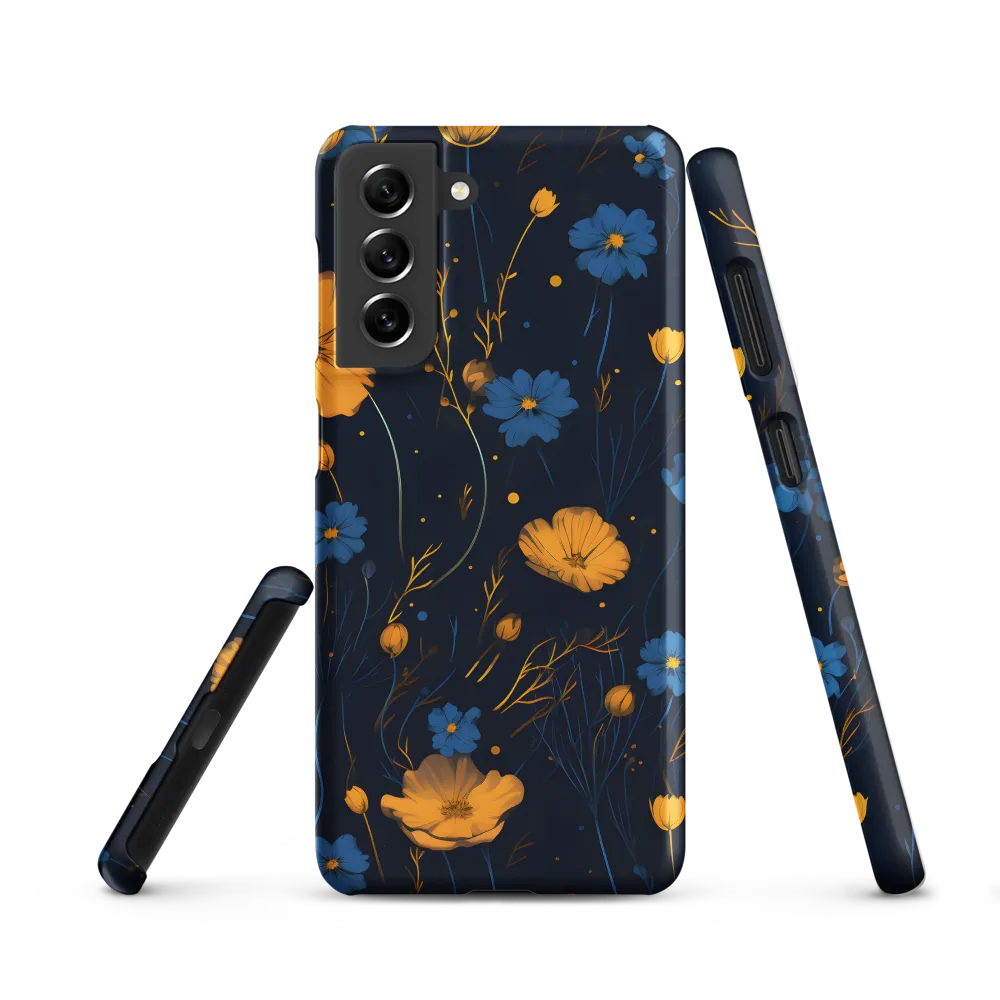 Nocturnal Blossoms | Phone Case |  S21 | Snap Case | Matte