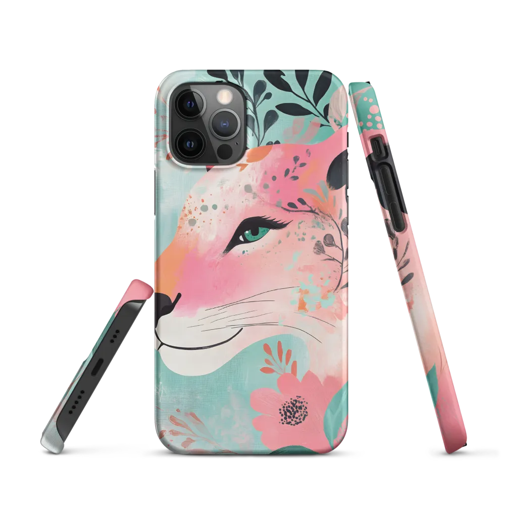 Whimsical Majesty: A Floral Lion