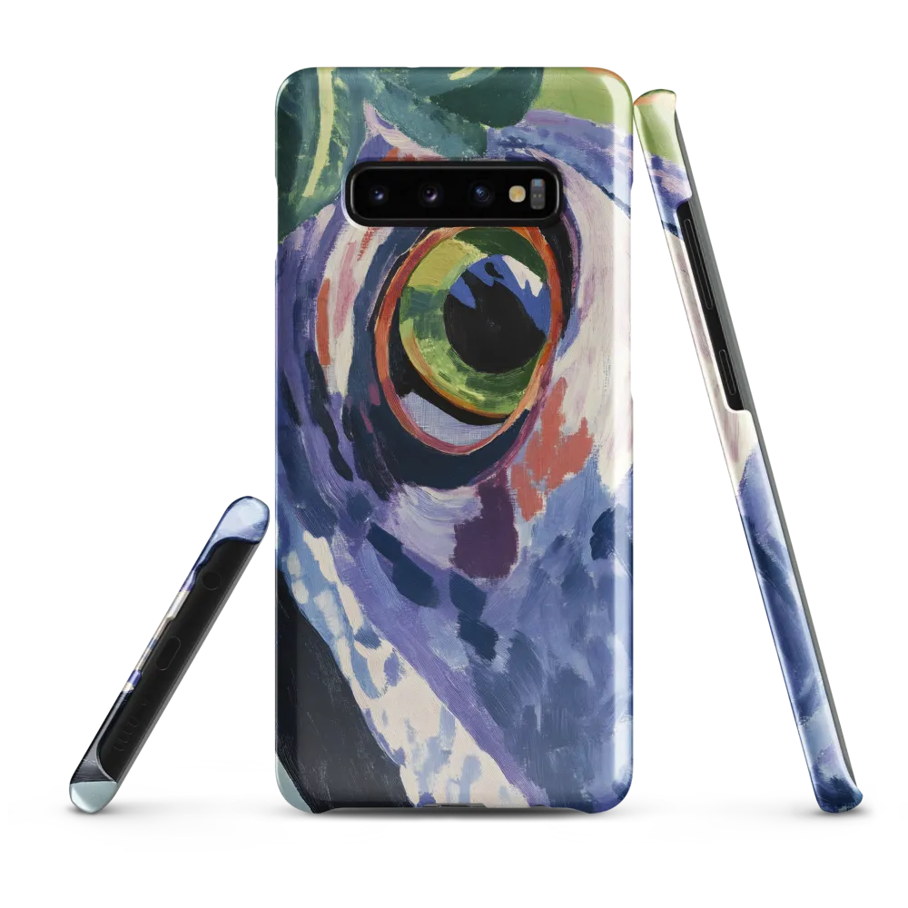 The Eyes of Nature: A Frog's Gaze | Phone Case |  S10 Plus | Snap Case | Glossy