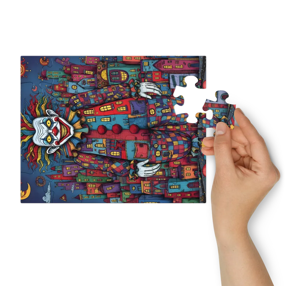 Nightmare Clown 
 Jigsaw Puzzle in Tin Box