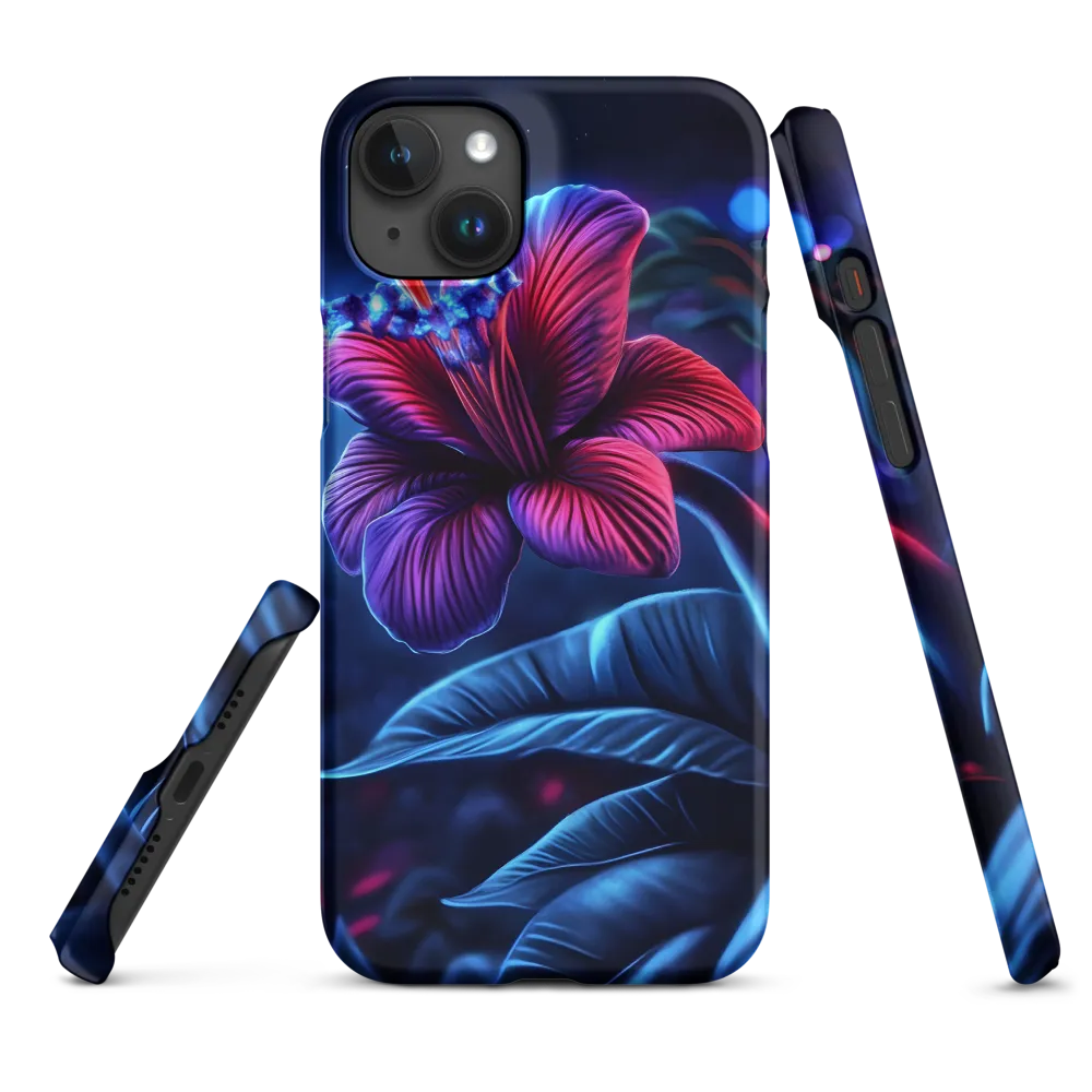 Illuminated Serenity: The Surreal Blossom