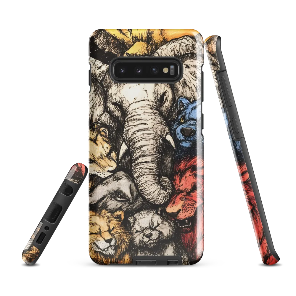 Majestic Unity of the Wild | Phone Case |  S10 Plus | Tough Case | Glossy