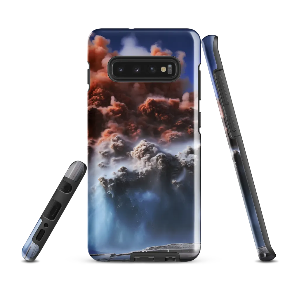 Eruption of Elements | Phone Case |  S10 Plus | Tough Case | Glossy