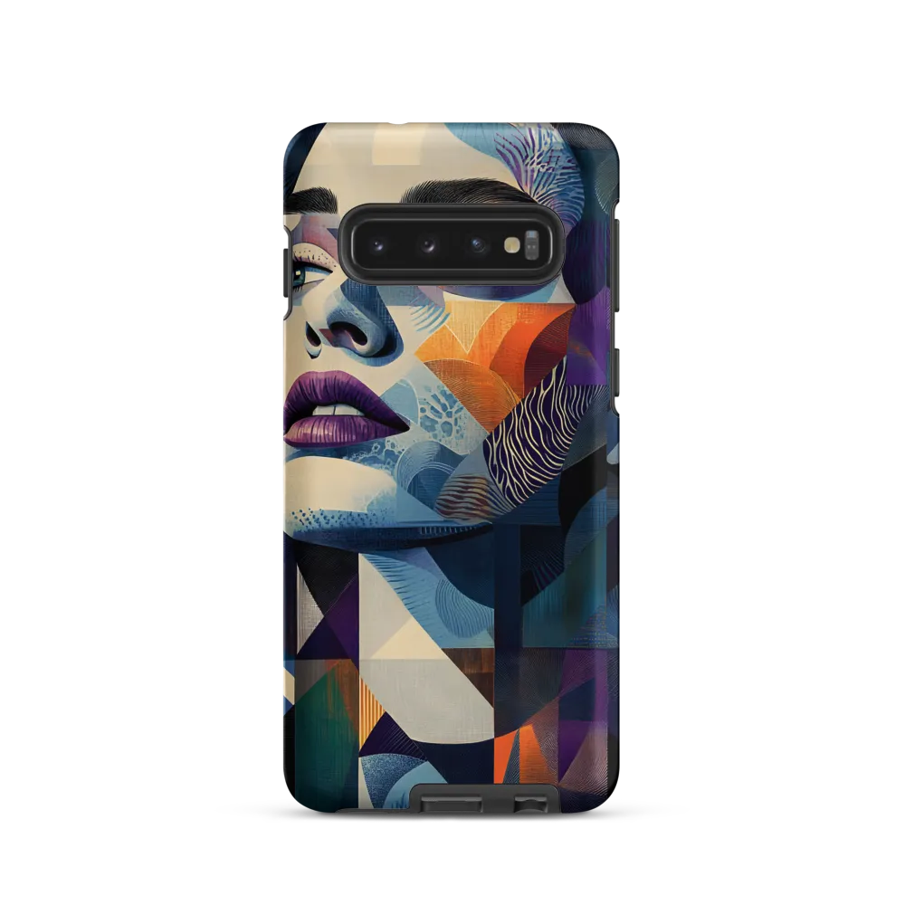 Fragmented Mystery: A Modern Portrait