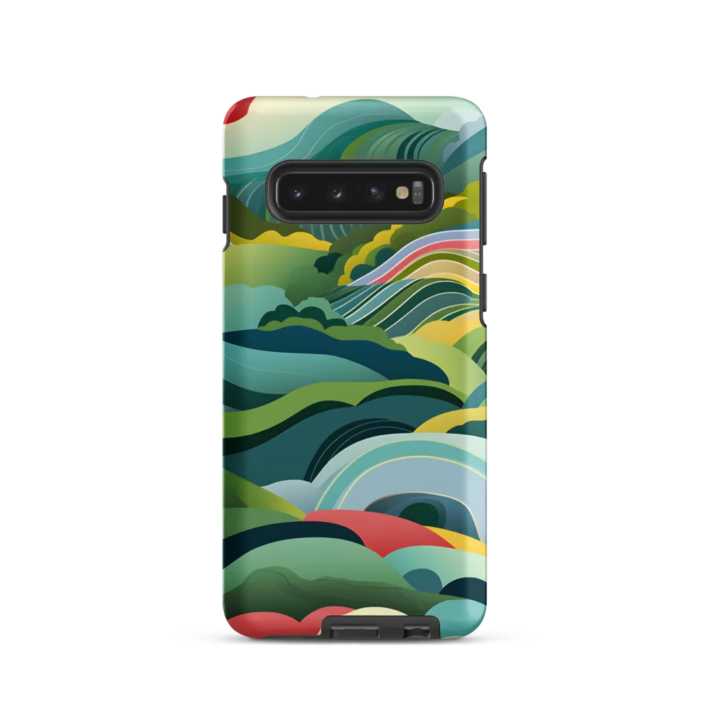 Waves of Serenity | Phone Case |  S10 | Tough Case | Matte
