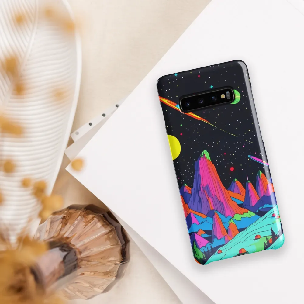 Cosmic Peaks of the Psychedelic Realm | Phone Case |  S10 Plus | Snap Case | Glossy