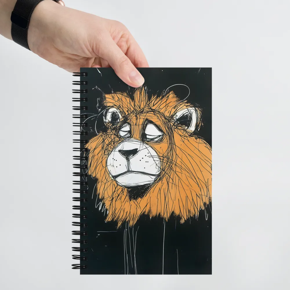 Playful Majesty | Spiral Notebook