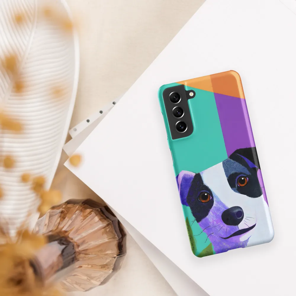 Joyful Canine | Phone Case |  S21 | Snap Case | Matte