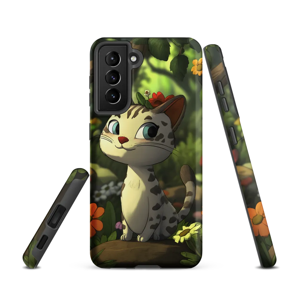Whimsical Forest Cat