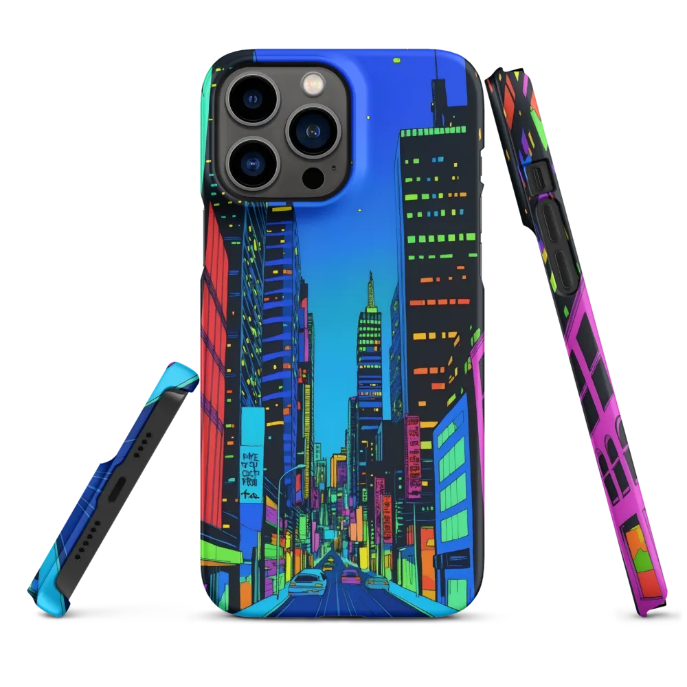 Neon Dreamscape: A Futuristic City at Dusk