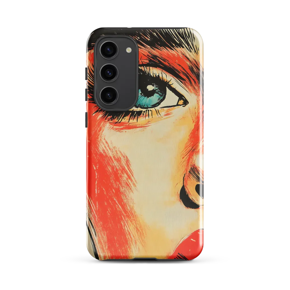 Intense Gaze: A Pop Art Portrait