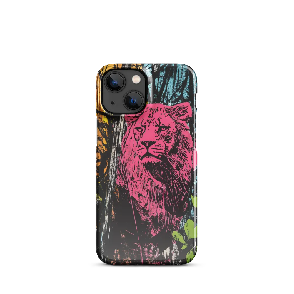 Fierce Vibrance: The Pink Lion