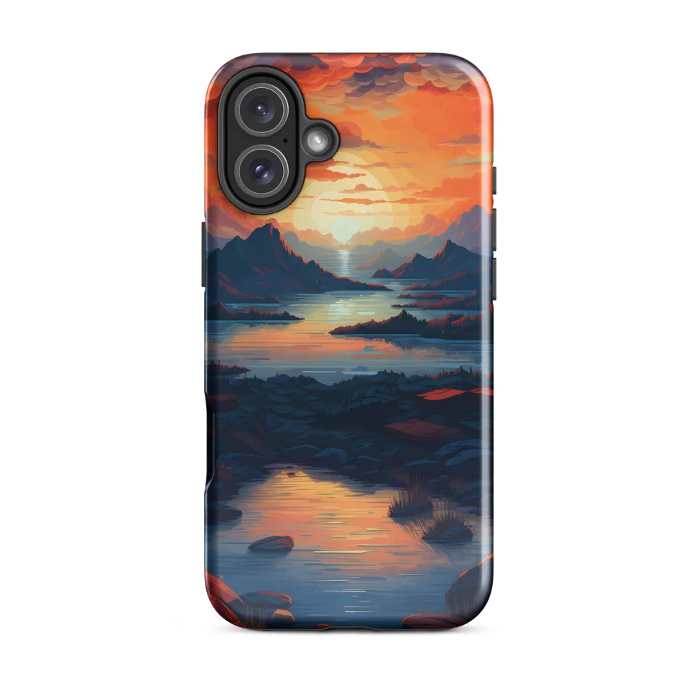 Ethereal Evening: A Digital Dusk