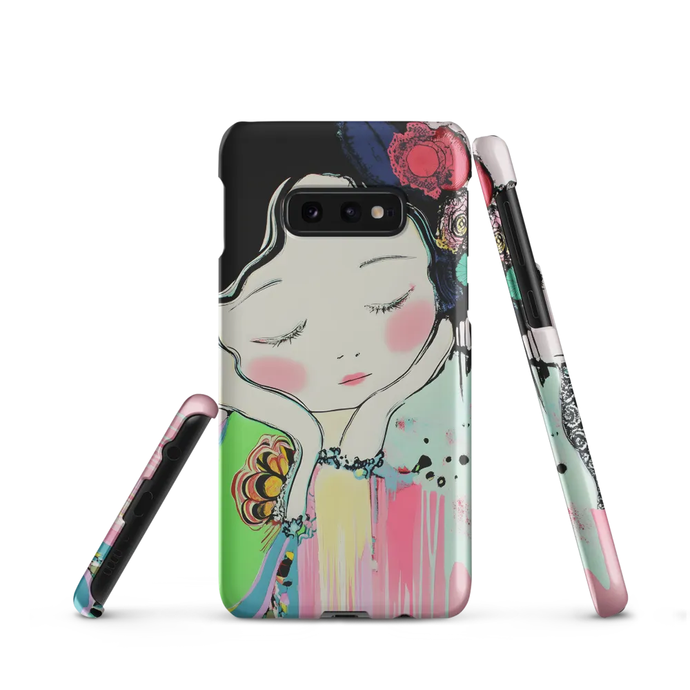 Whispers of Contemplation | Phone Case |  S10e | Snap Case | Matte