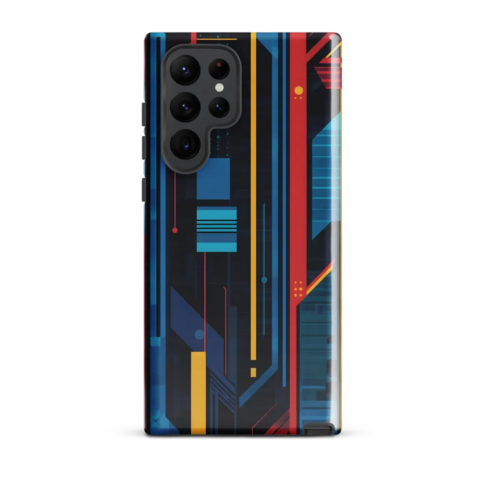 Symphony of Lines | Phone Case |  S22 Ultra | Tough Case | Glossy