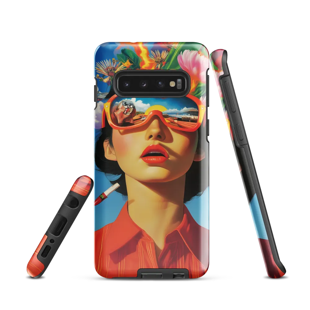 Reflections of Whimsy | Phone Case |  S10 | Tough Case | Glossy