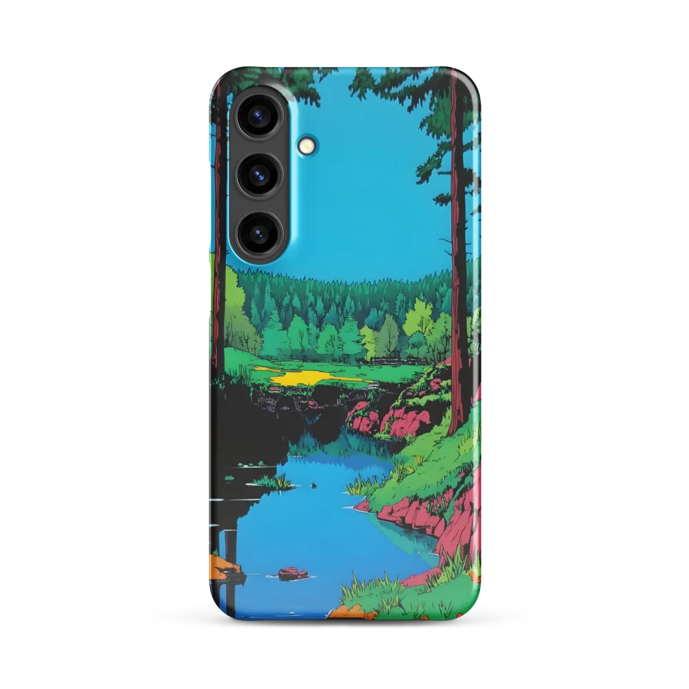 Tranquil Reflections: A Vibrant Landscape