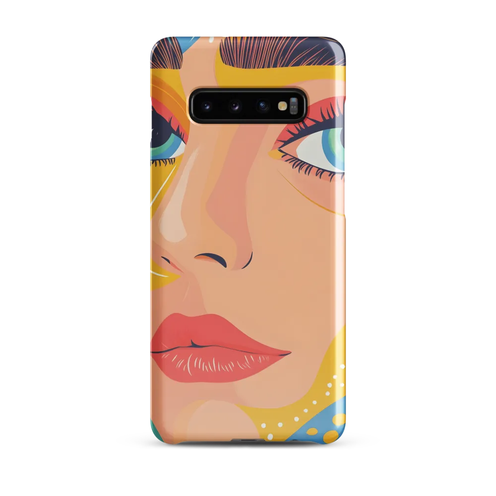 Radiant Reflections | Phone Case |  S10 Plus | Snap Case | Glossy