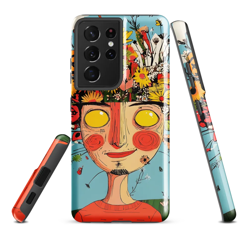 Whimsical Bloom | Phone Case |  S21 Ultra | Tough Case | Glossy