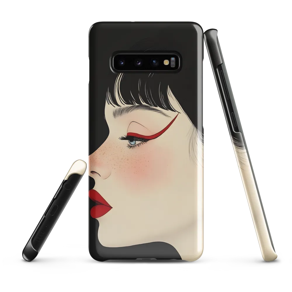 Elegance in Profile | Phone Case |  S10 Plus | Snap Case | Glossy