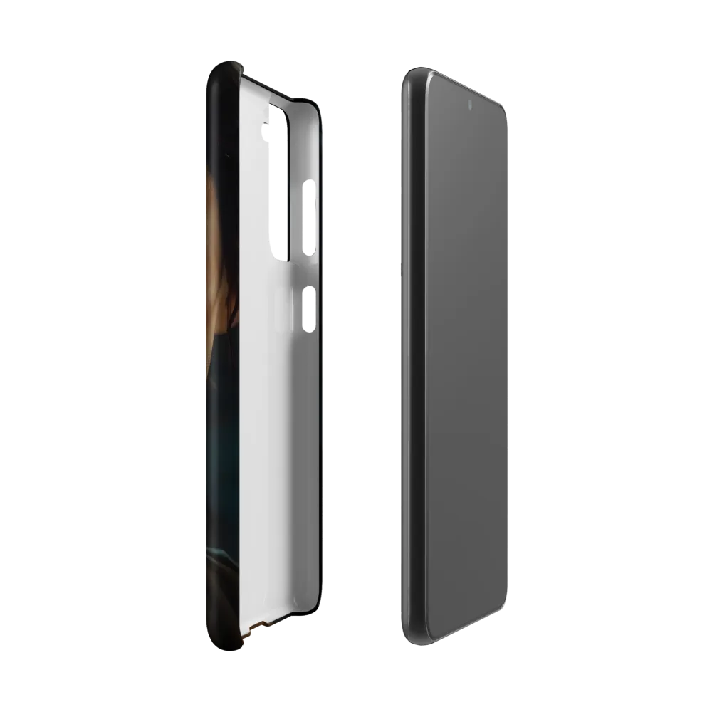 Gaze of Intensity | Phone Case |  S21 | Snap Case | Matte