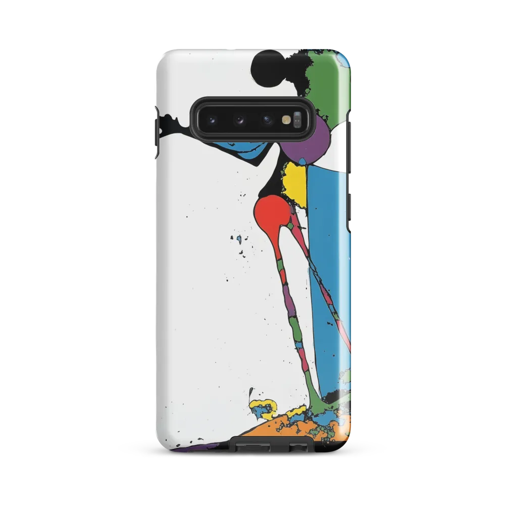 Dynamic Abstract Movement | Phone Case |  S10 Plus | Tough Case | Glossy