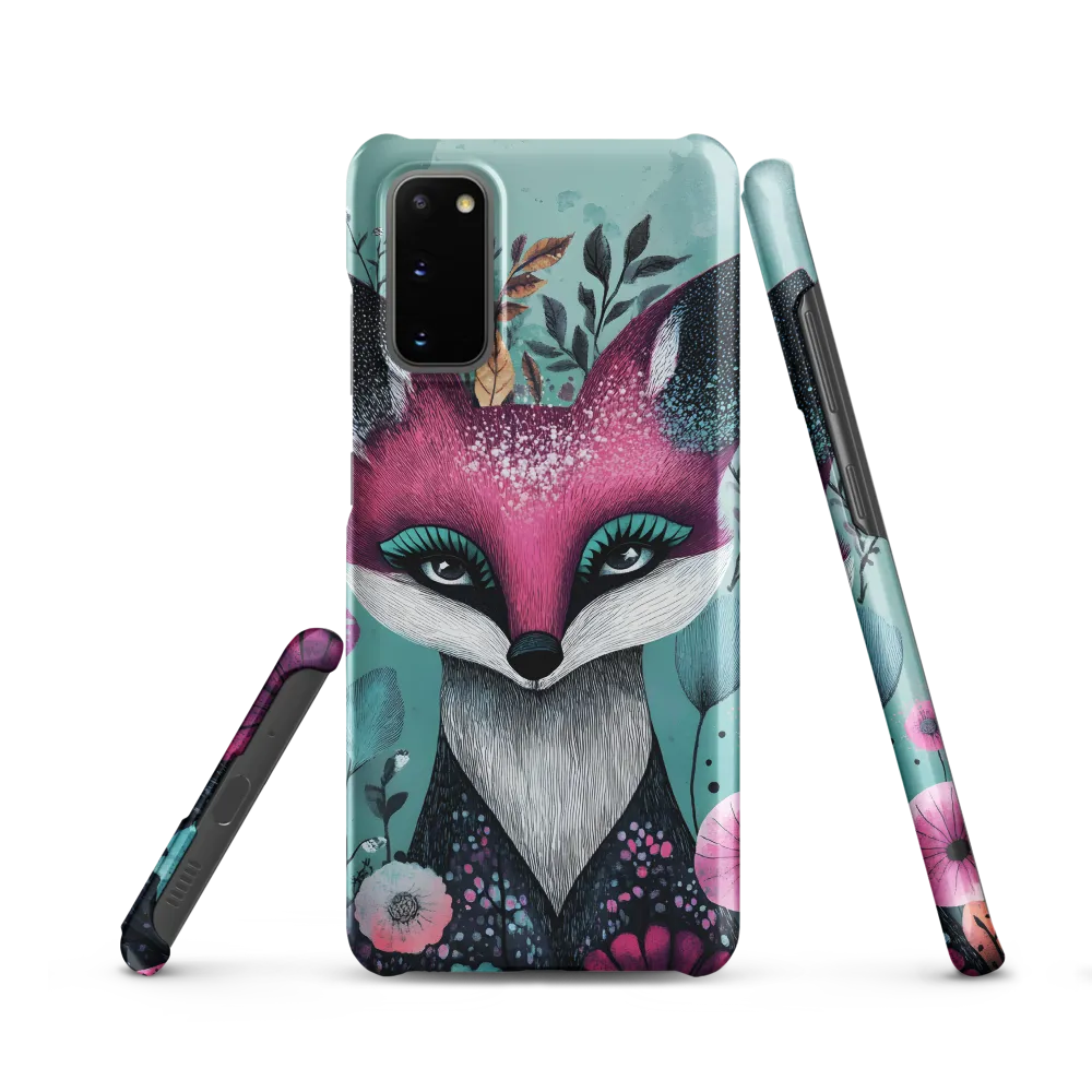 Whimsical Fox Among Blossoms