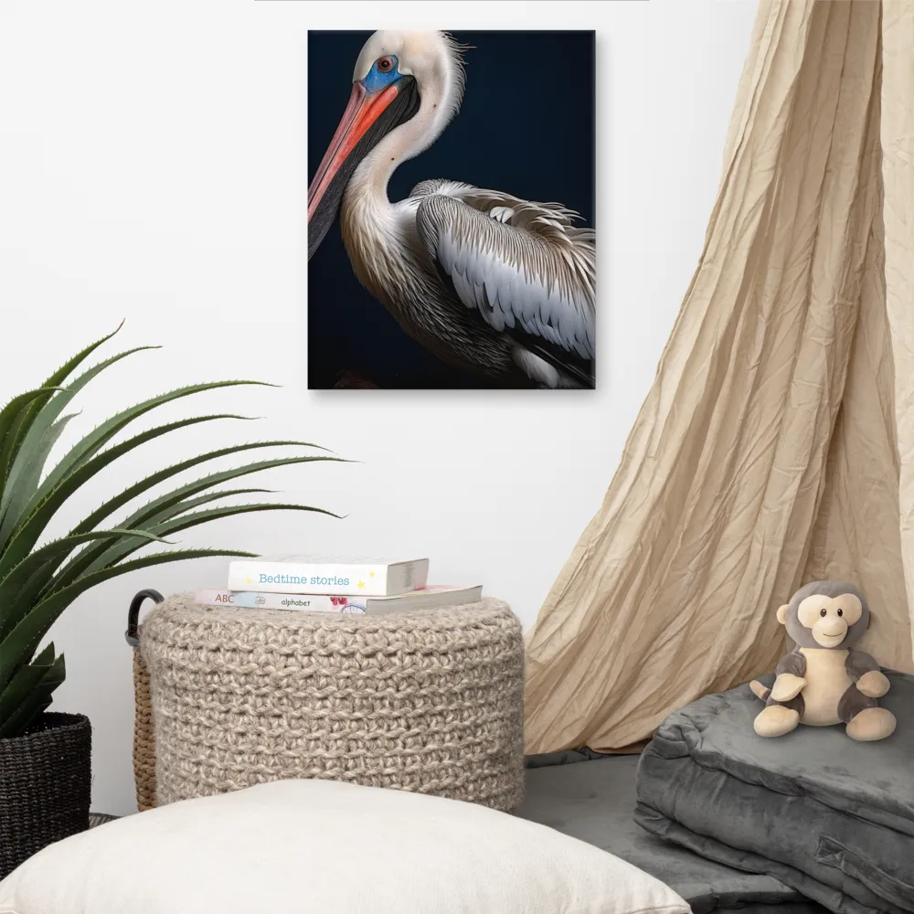Majestic Pelican Portrait