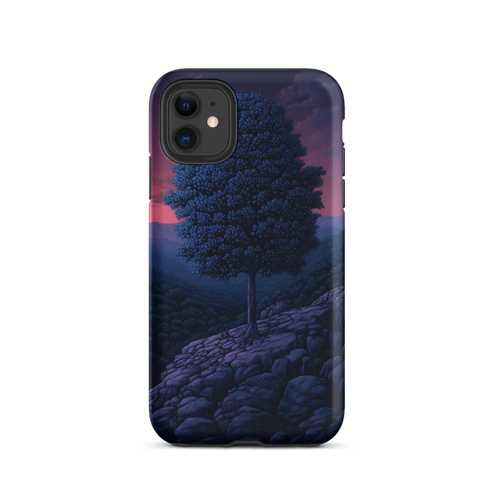 Solitary Sentinel: A Tree at Dusk
