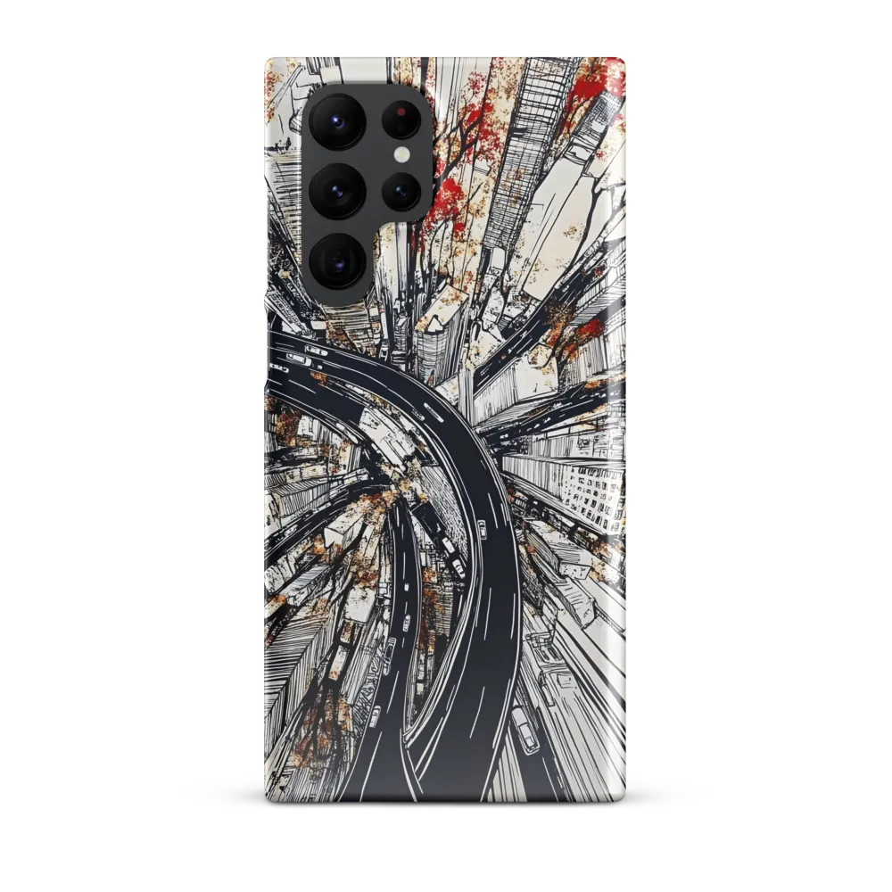 Urban Symphony: Aerial View of Life