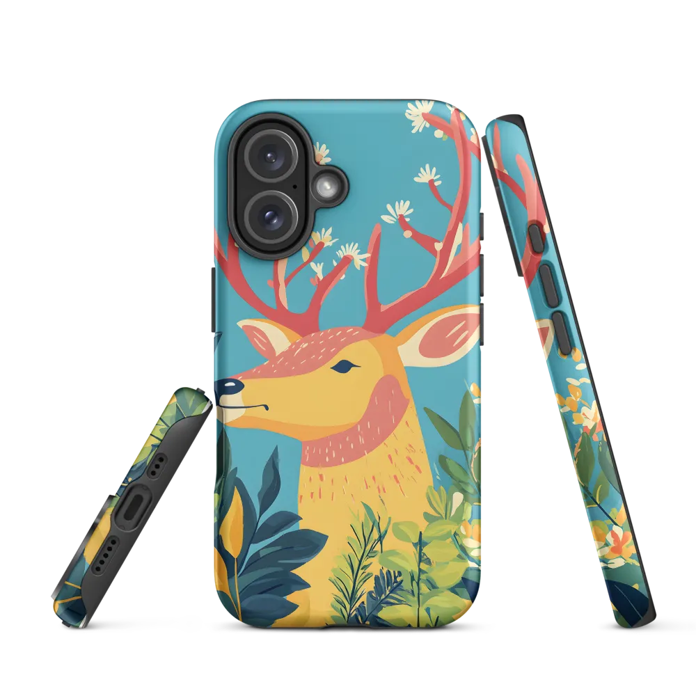 Whimsical Deer amidst Nature | Phone Case