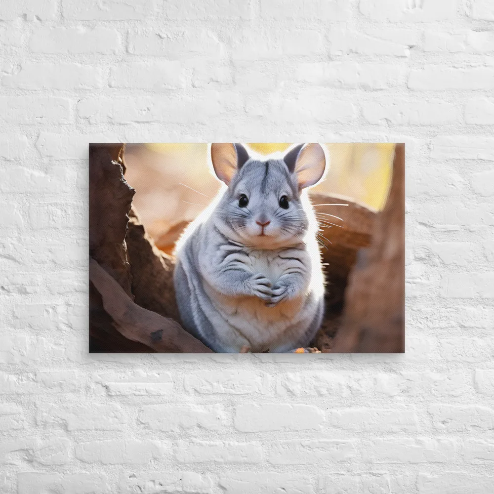 Gentle Whispers of Nature: The Chinchilla