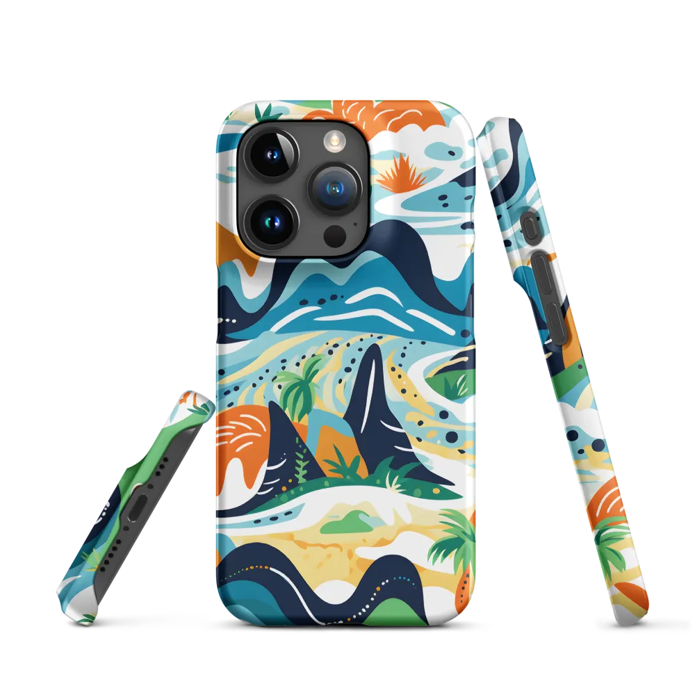 Abstract Tropical Landscape
