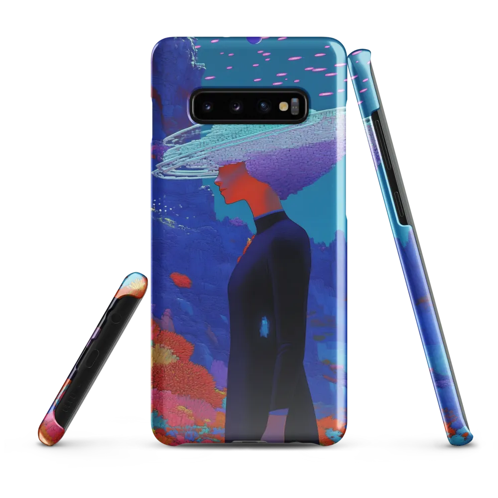 Whispers of a Celestial Ocean | Phone Case |  S10 Plus | Snap Case | Glossy