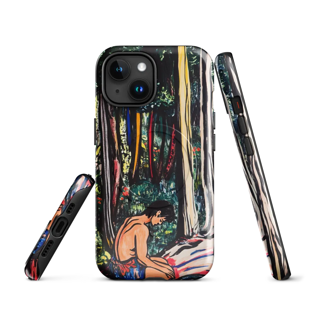 Contemplation in Nature | Phone Case |  15 | MagSafe® Tough Case | Glossy