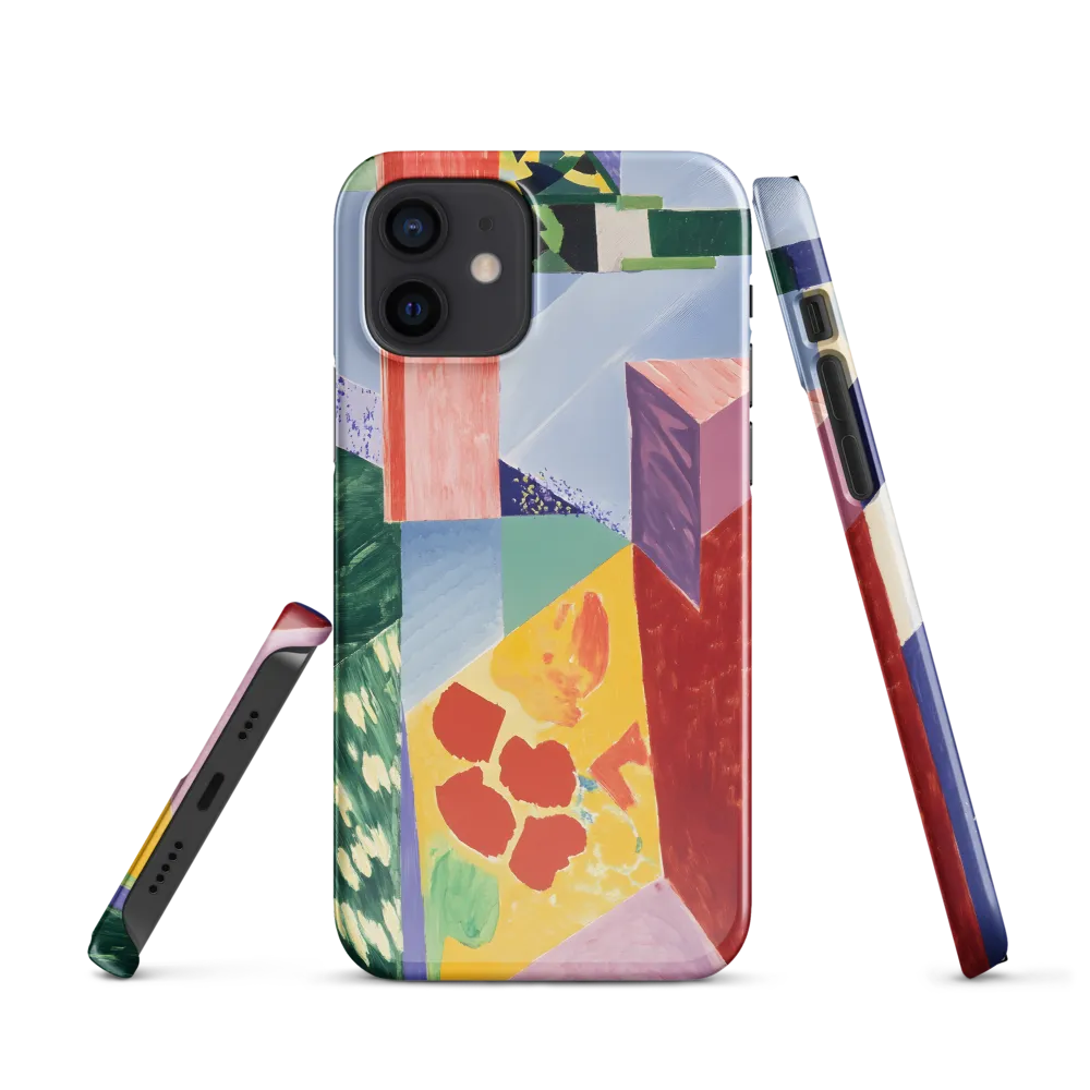 Interplay of Geometry and Color | Phone Case |  12 | Snap Case | Glossy