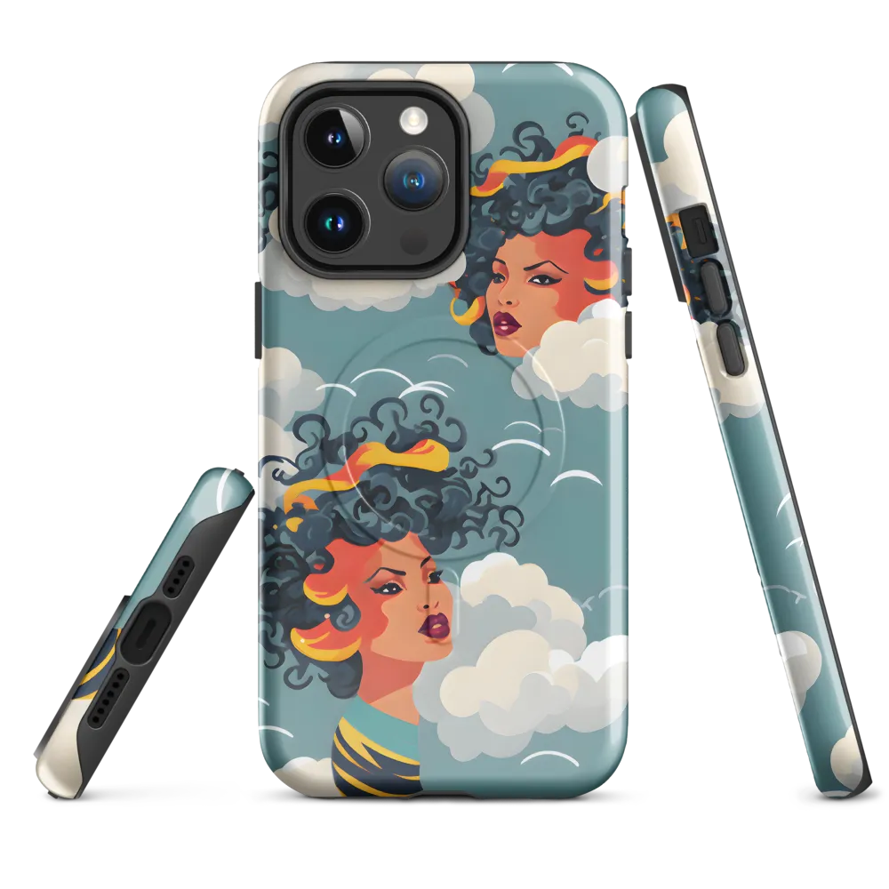 Whimsical Dreams in the Sky | Phone Case |  14 Pro Max | MagSafe® Tough Case | Glossy