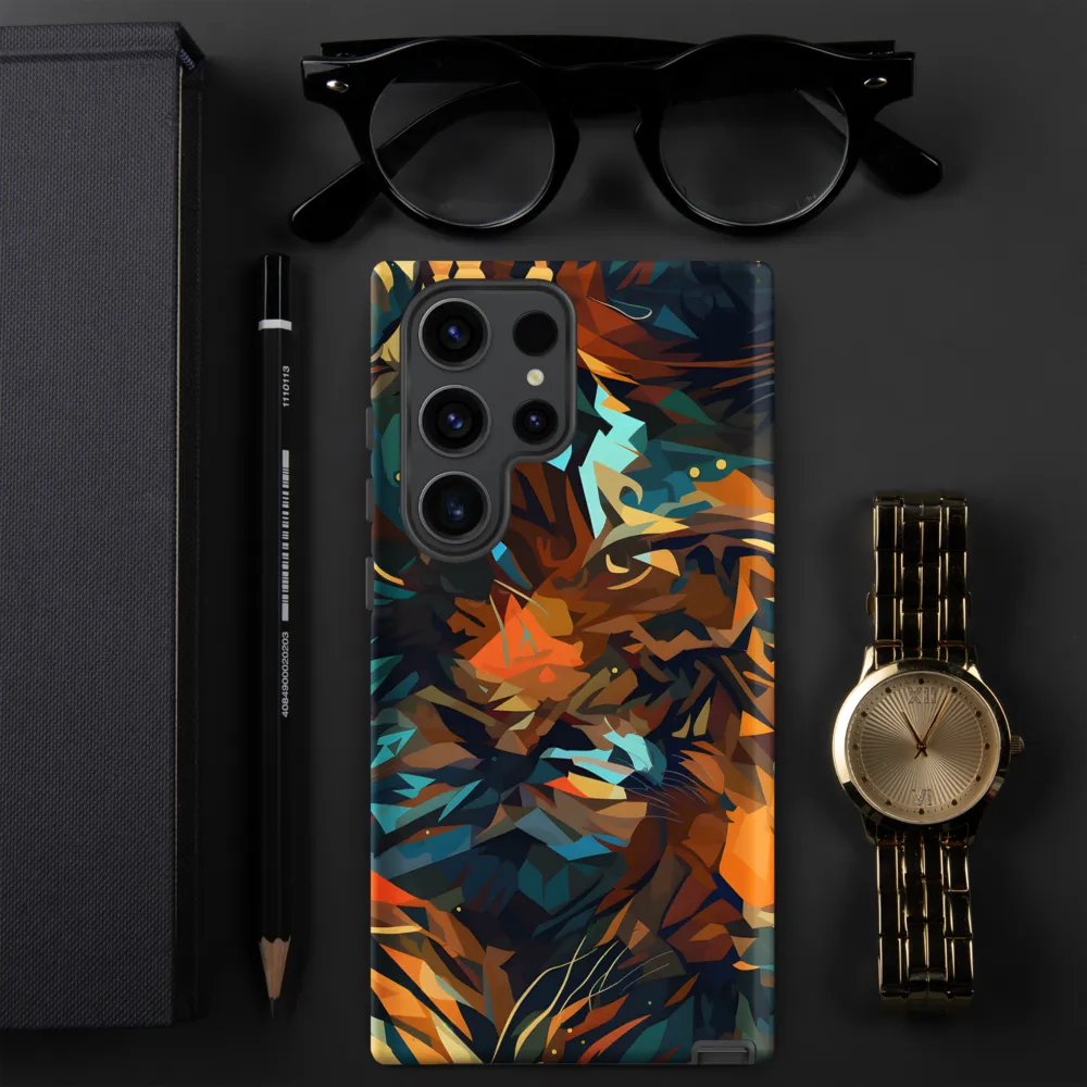 Wild Symphony: Abstract Tigers