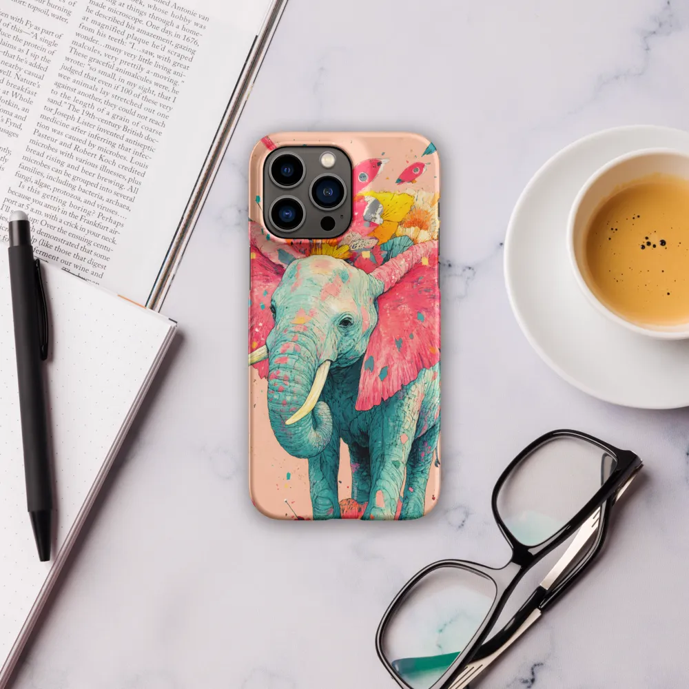 Whimsical Elegance: The Floral Elephant