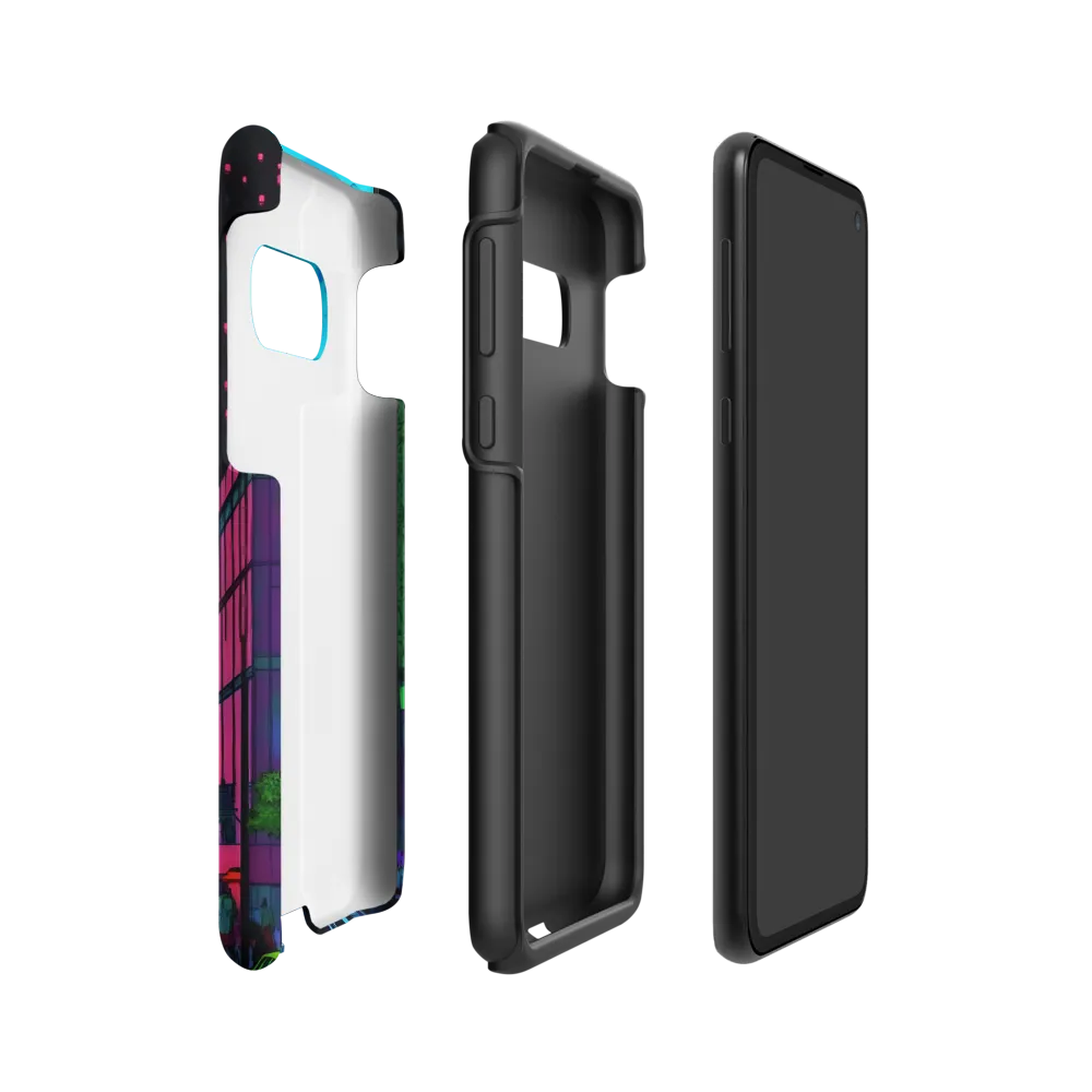 Neon Dreams of the City | Phone Case |  S10e | Tough Case | Matte