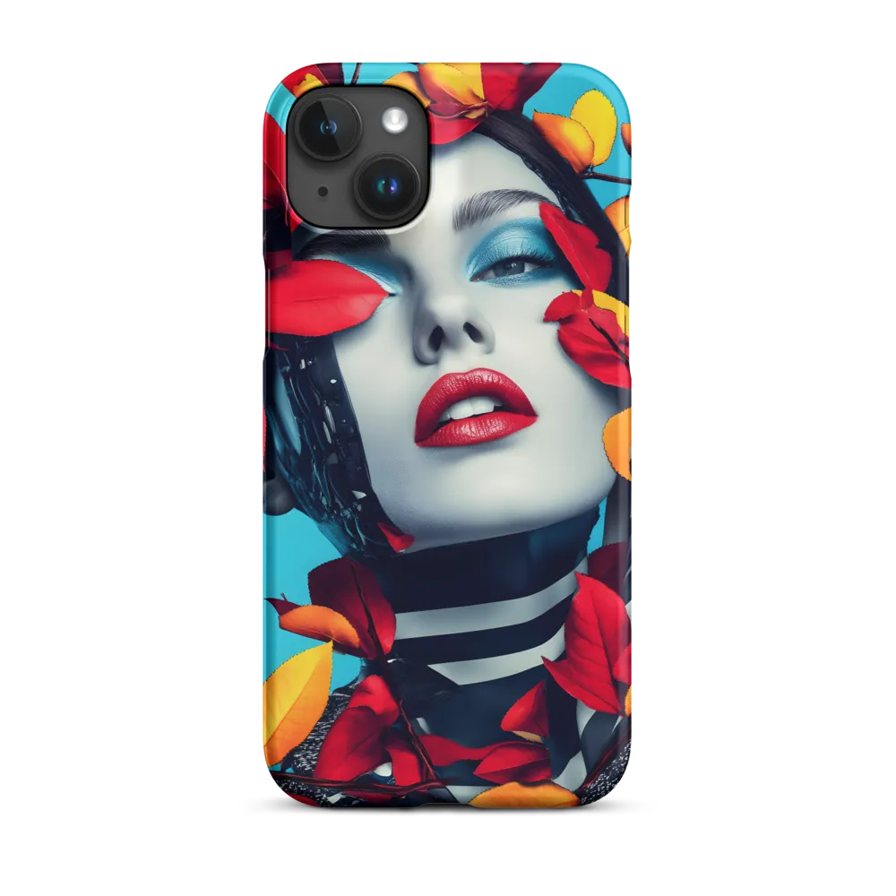 Futuristic Fusion: Nature Meets Technology | Phone Case |  15 Plus | Snap Case | Matte
