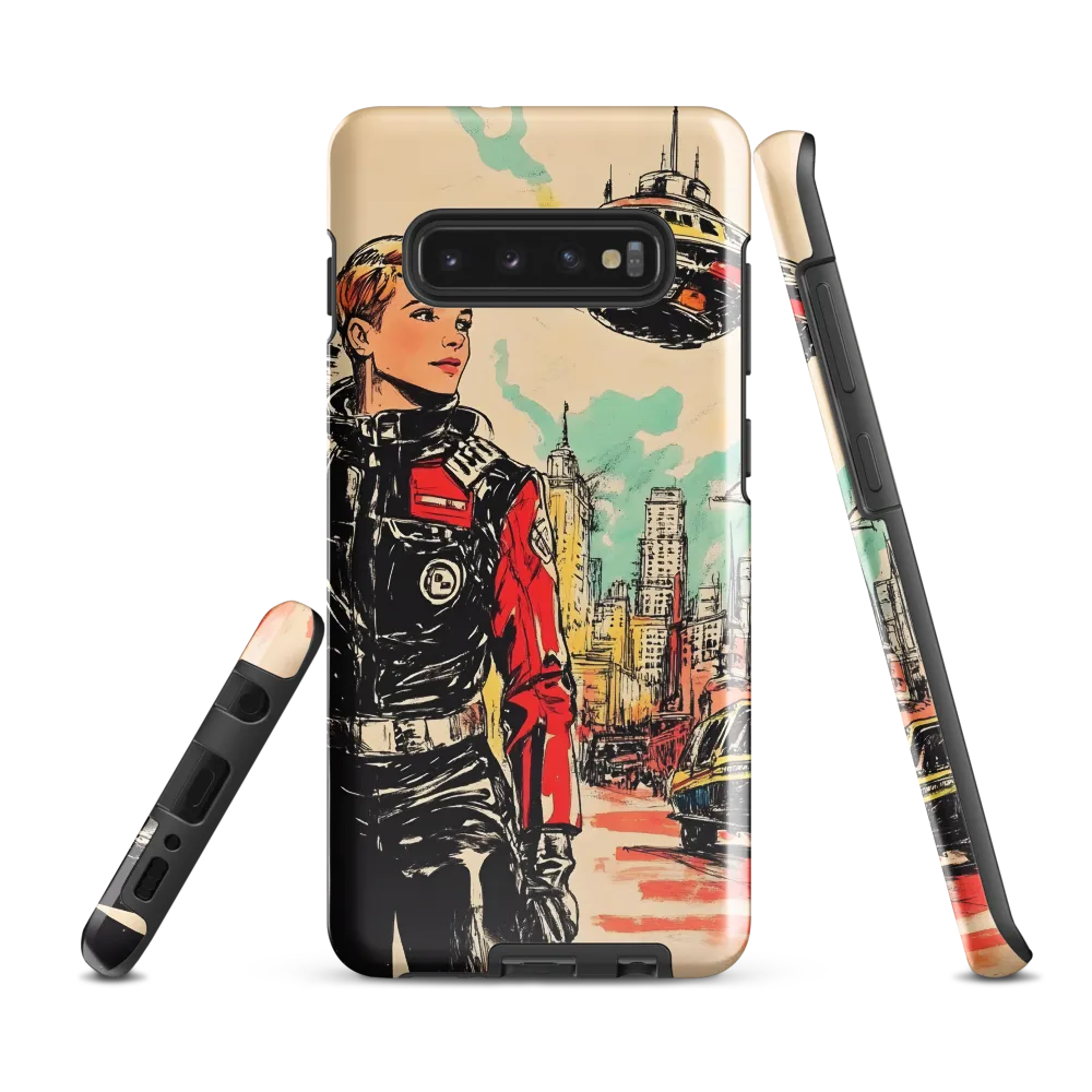 A Journey Beyond the City | Phone Case |  S10 Plus | Tough Case | Glossy