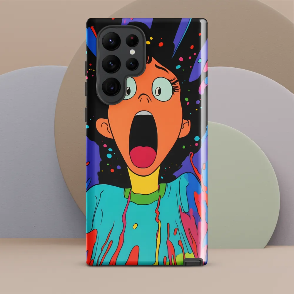 Eruption of Emotion | Phone Case |  S22 Ultra | Tough Case | Glossy