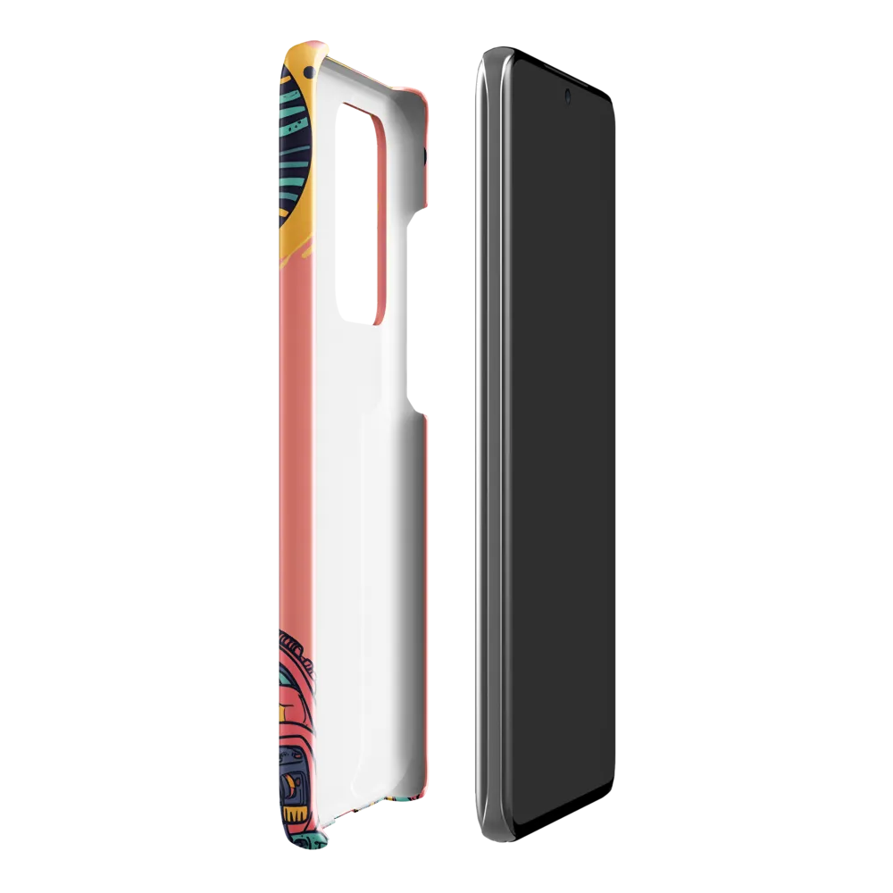 Exploration Beyond: A Digital Astronaut | Phone Case |  S20 Ultra | Snap Case | Glossy