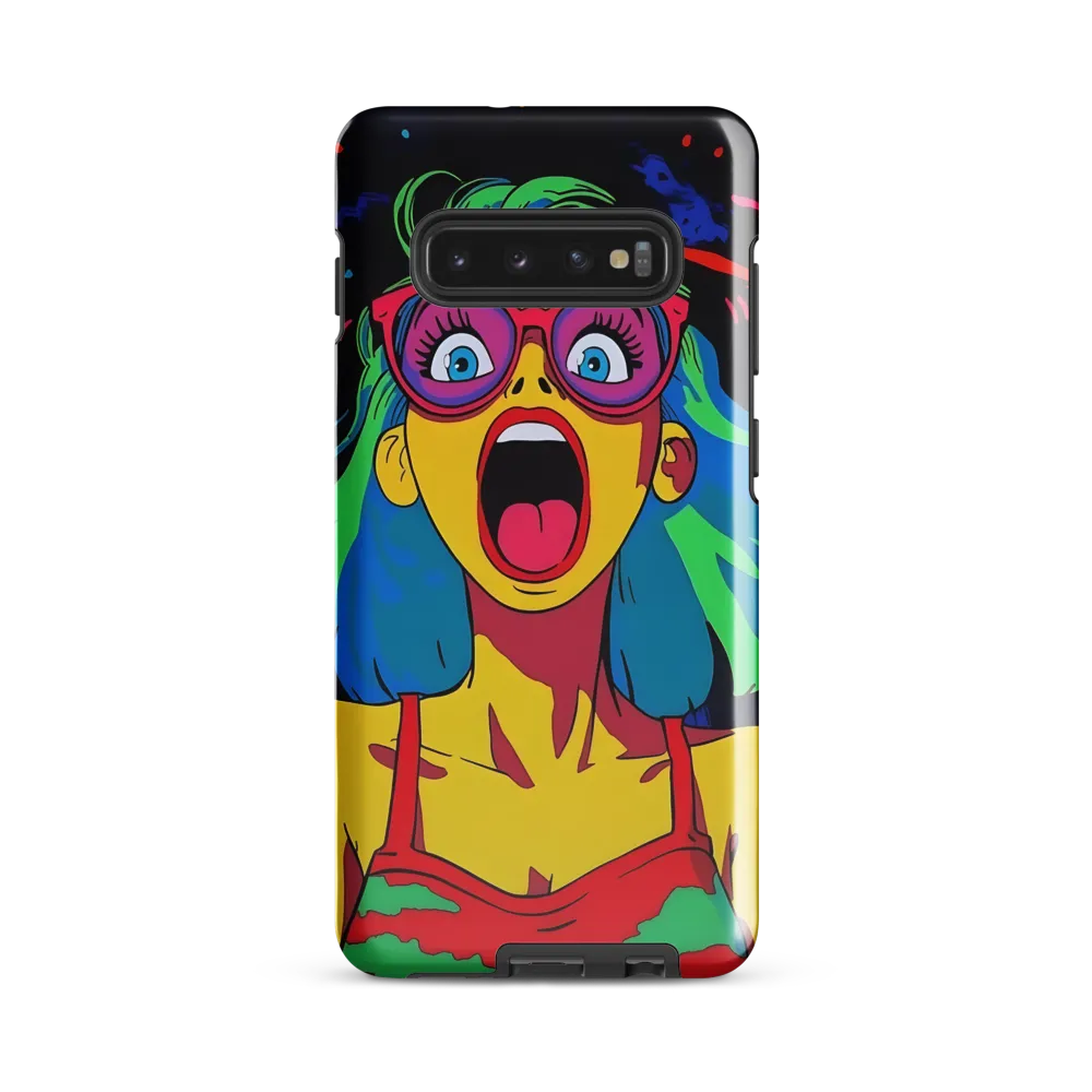 Eruption of Emotion | Phone Case |  S10 Plus | Tough Case | Glossy