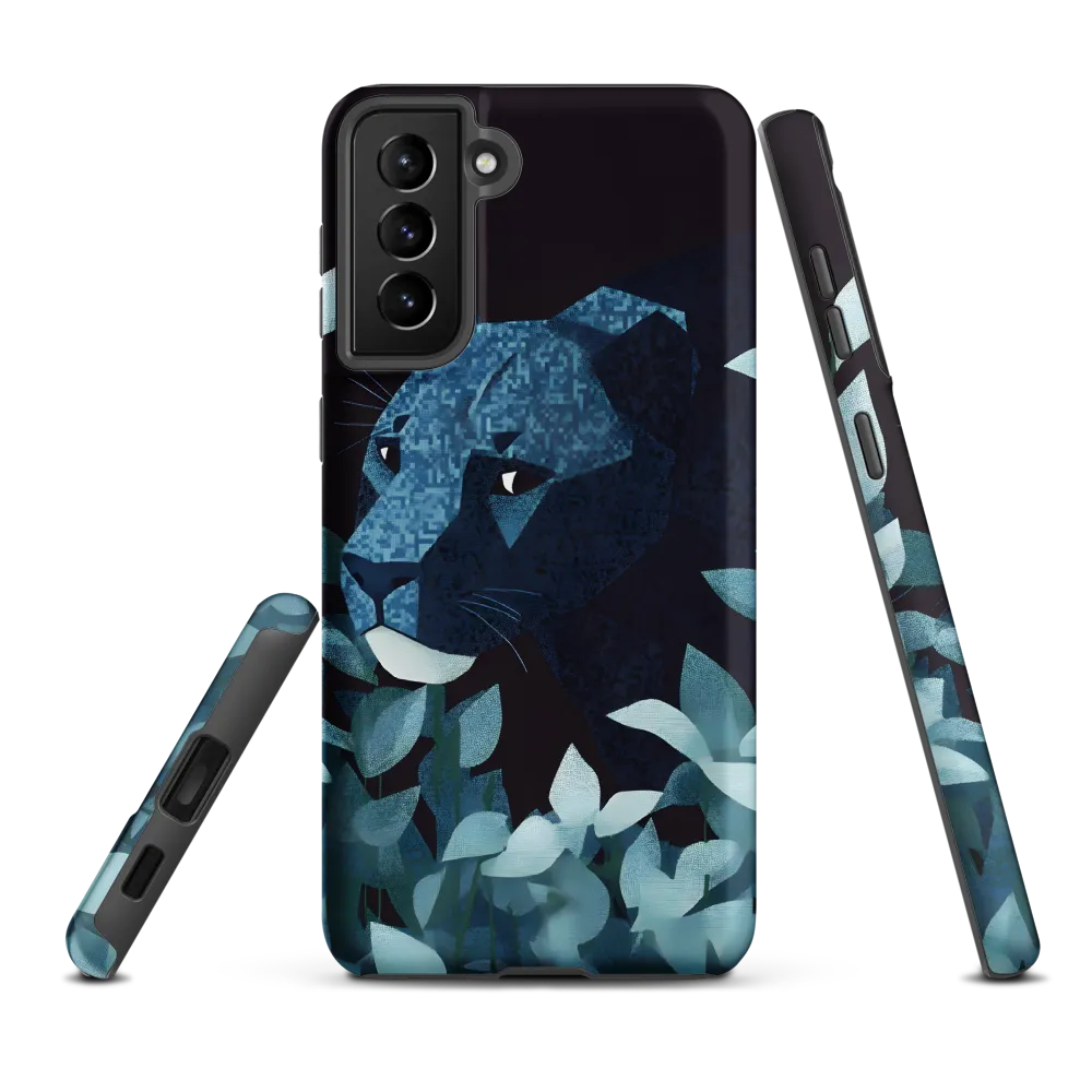 Lurking Blue: The Panther's Gaze